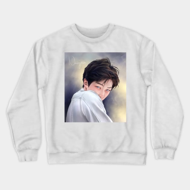 Namjoon: Tear Crewneck Sweatshirt by Mari945